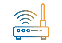 wifi router icon, Reach Media Network digital signage