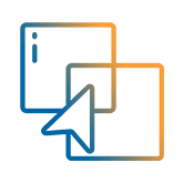 digital signage zones and playlists icon, Reach Media Network