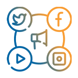 school digital signage social media streams, Reach Media Network