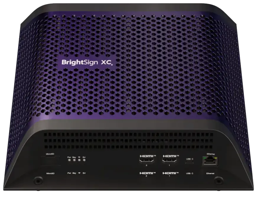 BrightSign XC5 media player, Reach Media Network digital signage
