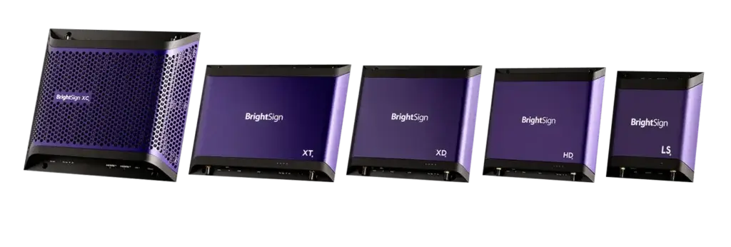 Reach-Media-Network-digital-signage-BrightSign-XC_XT_XD_HD_LS-players BrightSign digital signage players from Reach Media Network
